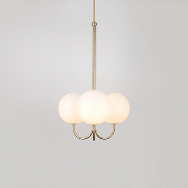 chandelier bubble glass